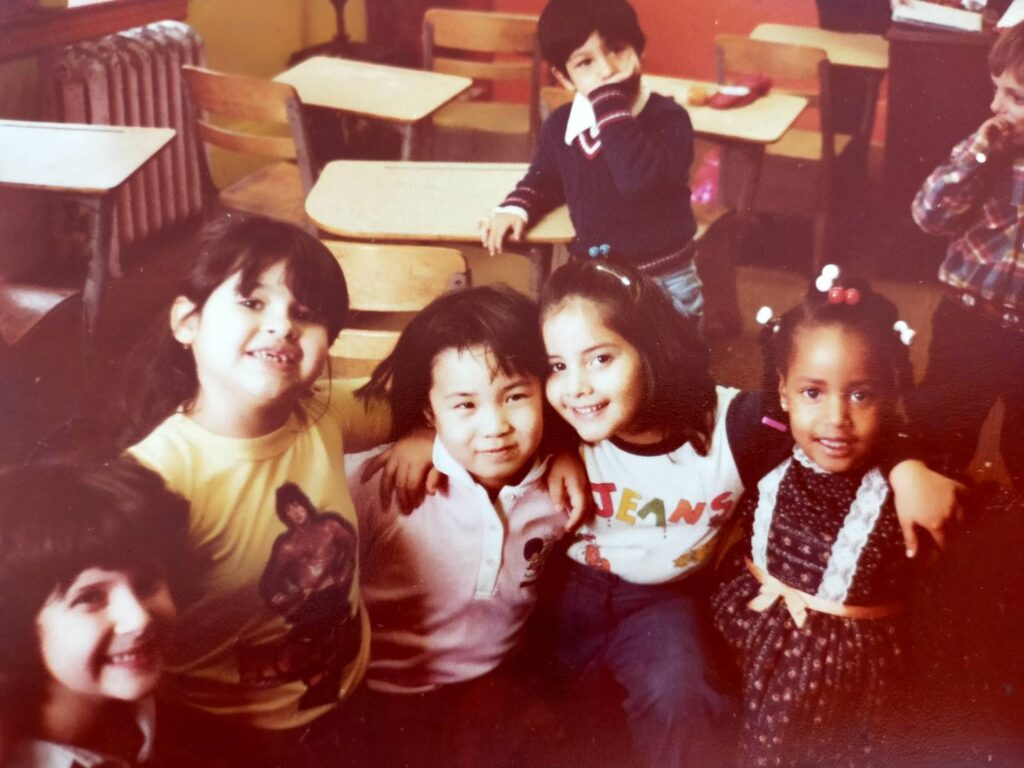 代表幼少時の写真